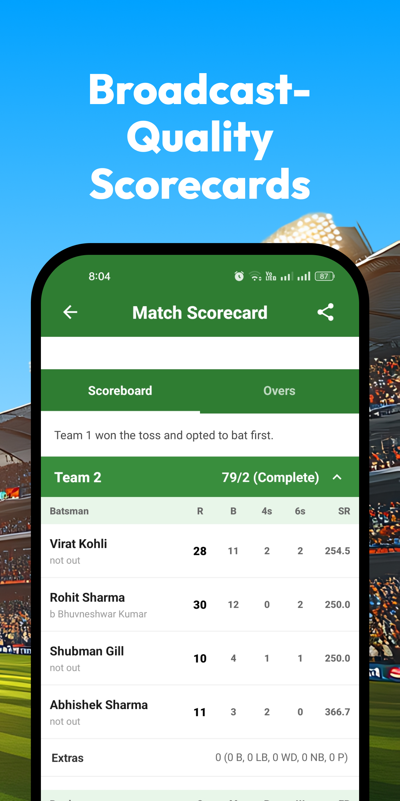 CrikScorer Screenshot 4